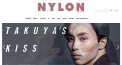 Desktop Screenshot of nylon.jp