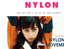 Tablet Screenshot of nylon.jp